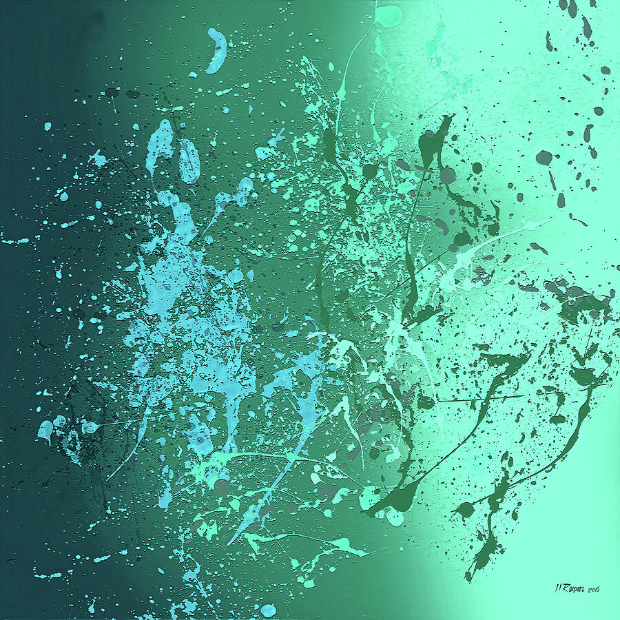 Mint Flurry Digital Art by Bamalam Art Mint Flurry Digital Art by Bamalam Art