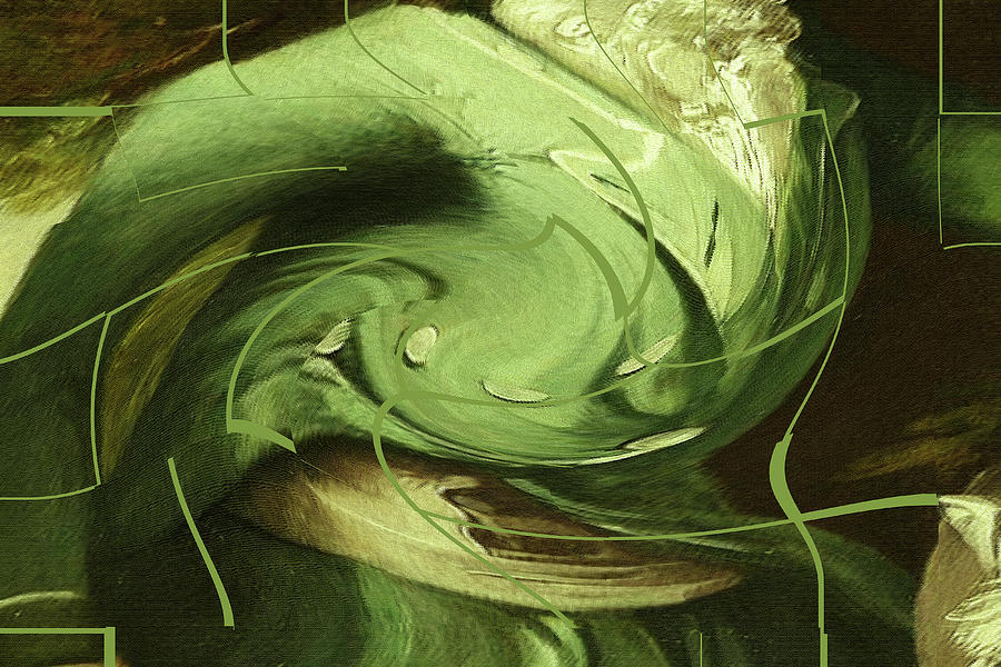 Abstract Digital Art - Mint Julep by Sarah Vernon Abstract Digital Art - Mint Julep by Sarah Vernon