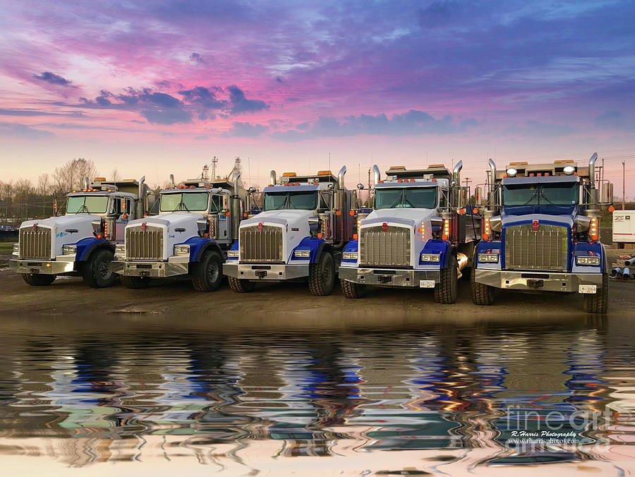 Minto Trucks Photograph by Randy Harris
