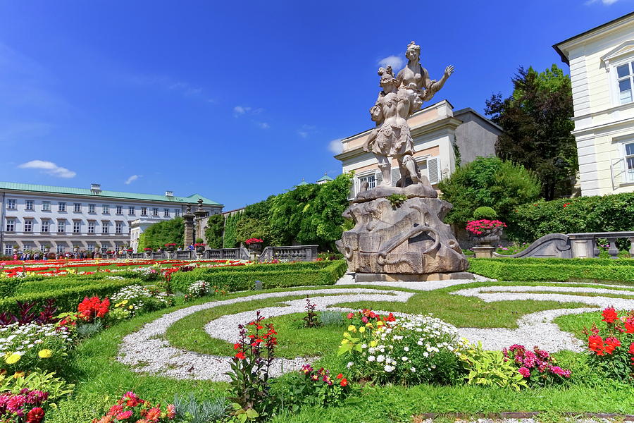 Mirabell palace and gardens, Salzburg, Austria Photograph by Elenarts - Elena Duvernay photo