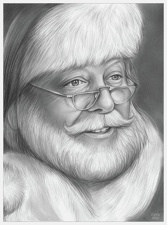 Miracle Santa Drawing