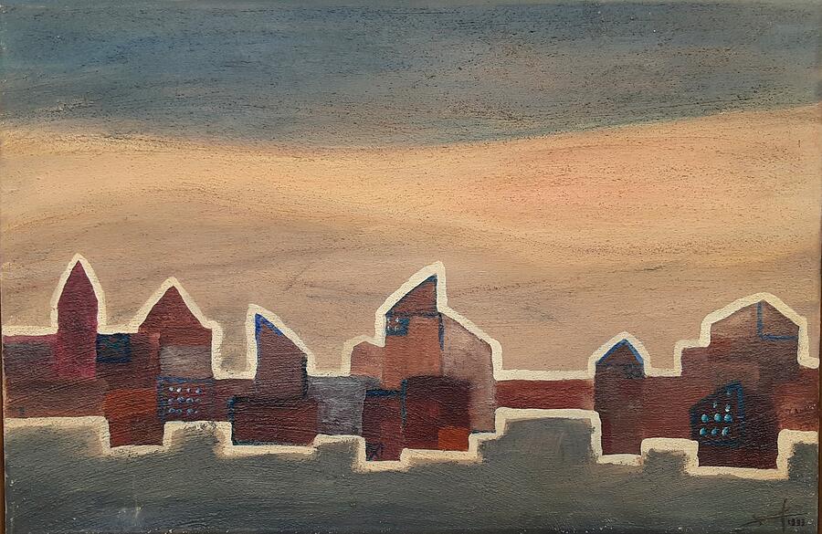 Mirage Painting by Dominique Lecomte