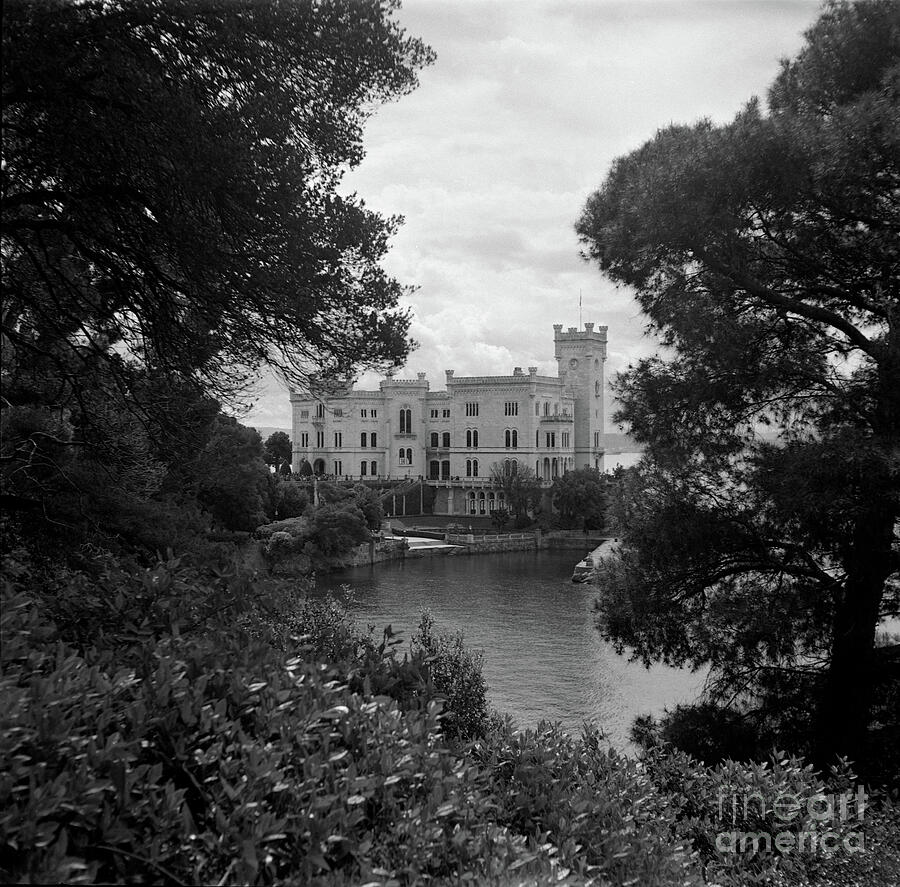 Miramare Monochrome Photograph by Riccardo Mottola Miramare Monochrome Photograph by Riccardo Mottola