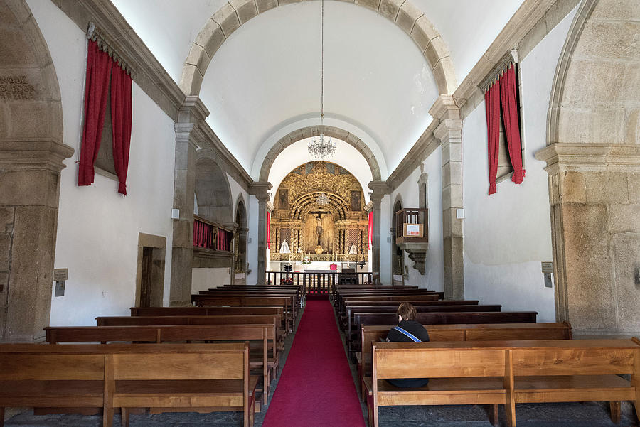 Miranda do Douro Misericordia Church nave Photograph by RicardMN Photography