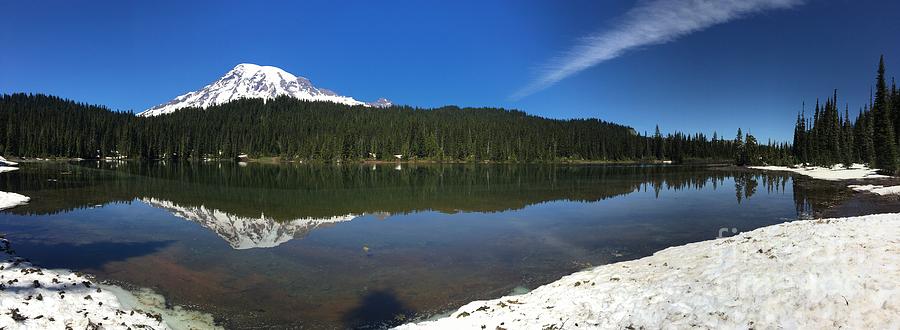Mirror Lake Panorama Photograph by Suzanne Luft