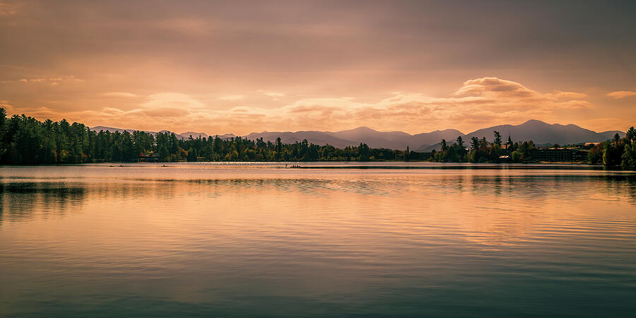Serene Sunset Over Tranquil Lake Photograph - Mirror Lake by Rich Kovach
