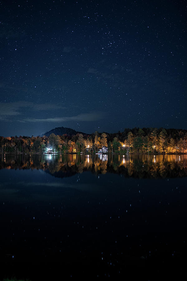 Mirror Lake Stars Photograph by Dave Niedbala