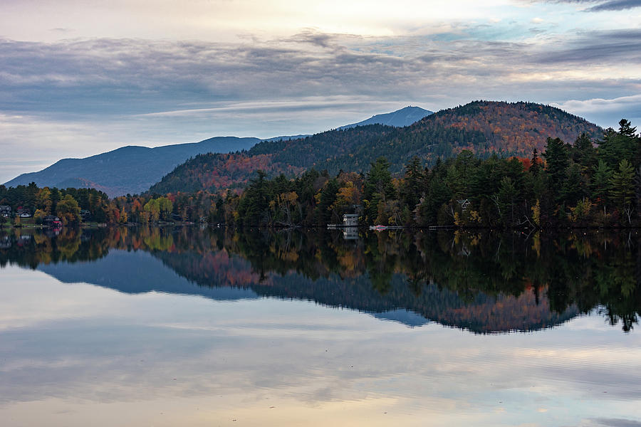 Mirror Lake Sunrise Photograph by Dave Niedbala