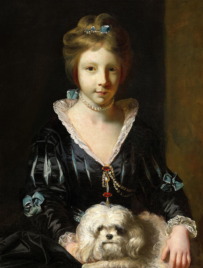 Miss Beatrix Lister, 1765 Painting by Joshua Reynolds - Fine Art America