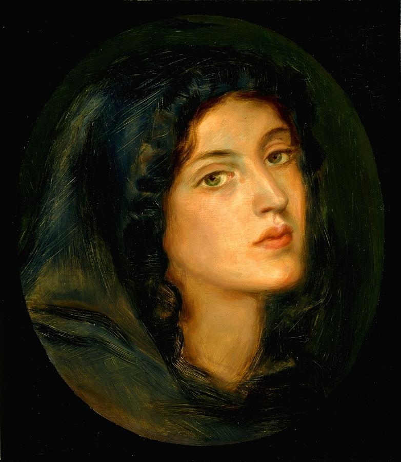 Rossetti Painting - Miss Burton by Dante Gabriel Rossetti