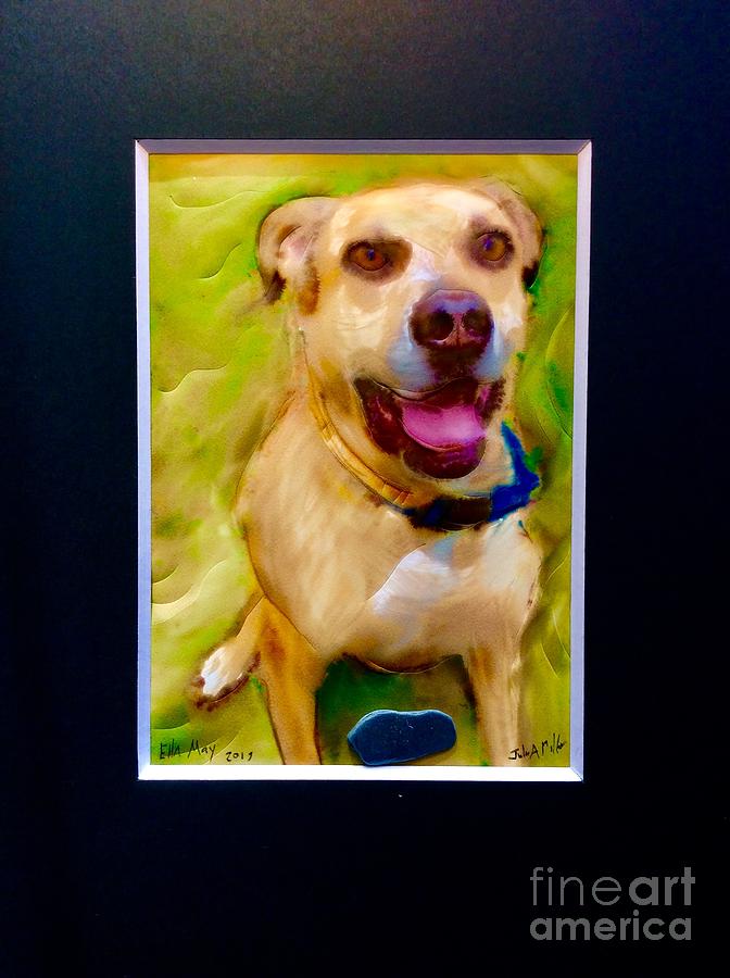 Miss Ella May I Painting by FeatherStone Studio Julie A Miller