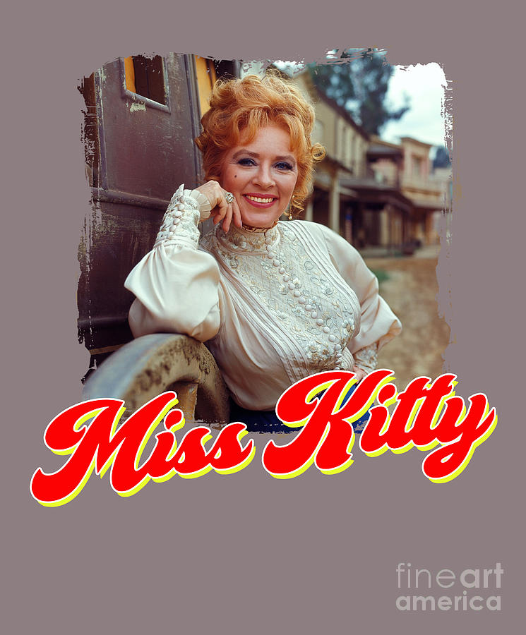 Miss Kitty from Gunsmoke Digital Art by Lan Nguyen - Fine Art America