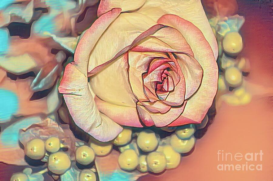 Abstract Photograph - Miss Lovely by Diana Mary Sharpton
