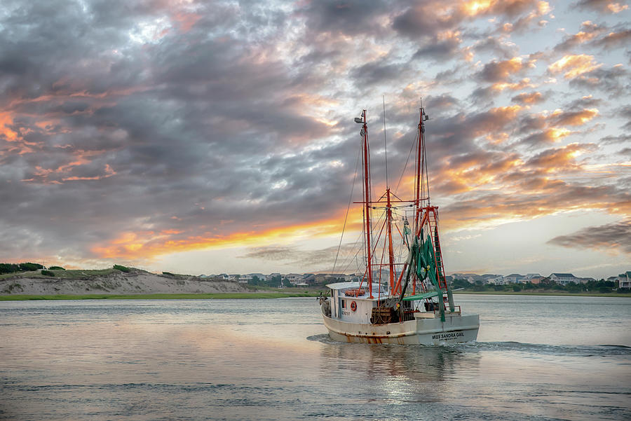 Miss Sandra Gail Shrimp Boat 9729 Photograph By Susan Yerry Fine Art