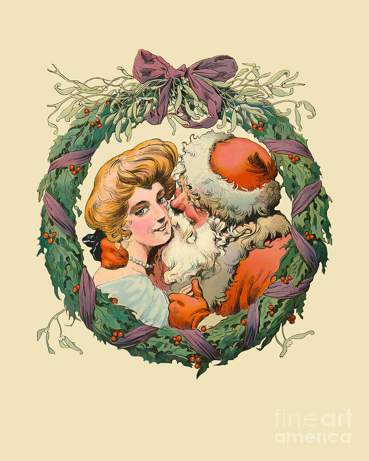 Christmas Digital Art - Misses Claus by Madame Memento