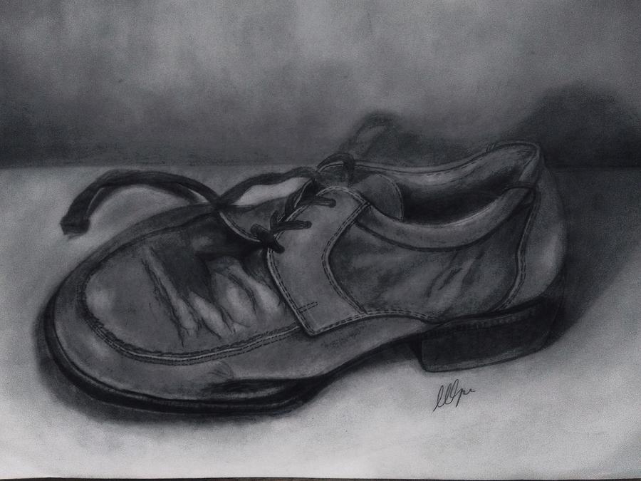 Missing shoe Drawing by Ope Fasina | Fine Art America