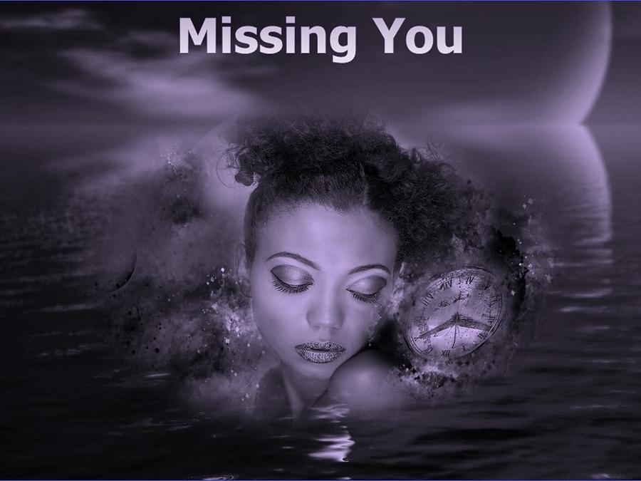 Missing You Mixed Media by Nancy Ayanna Wyatt