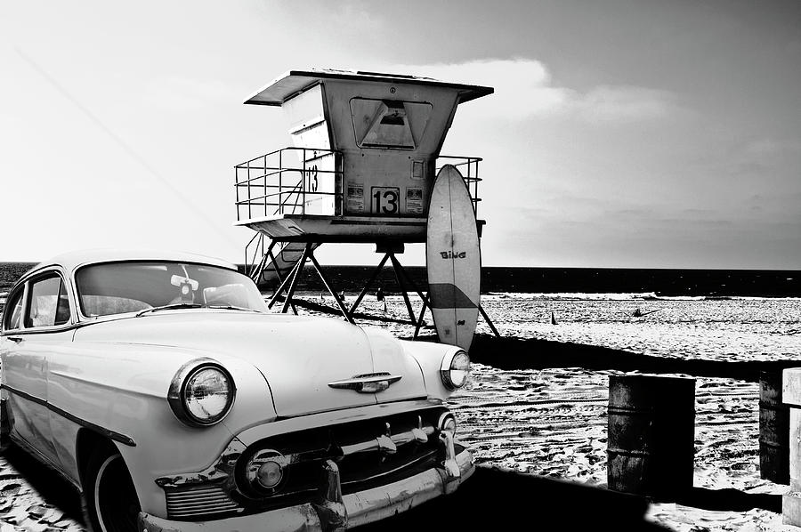 Vintage 1953 Chevrolet Pacific Beach Photograph by Larry Butterworth