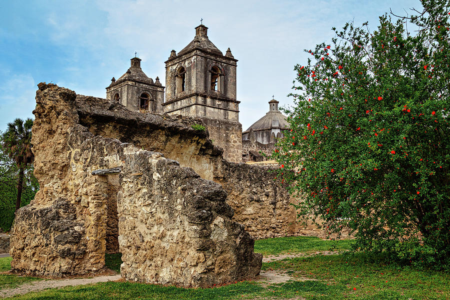 Mission Concepcion Photograph by Lana Trussell