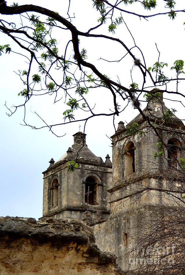 Mission Concepcion Towers Photograph by Expressions By Stephanie