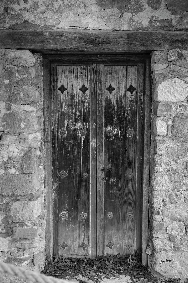 Mission Doorway Photograph by Jurgen Lorenzen