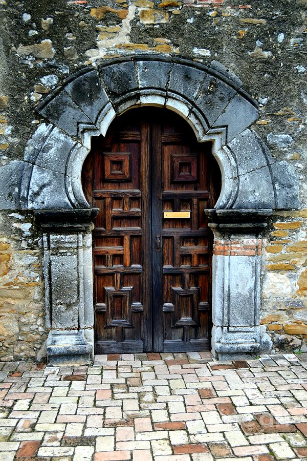 Mission Espada Door Photograph by Expressions By Stephanie