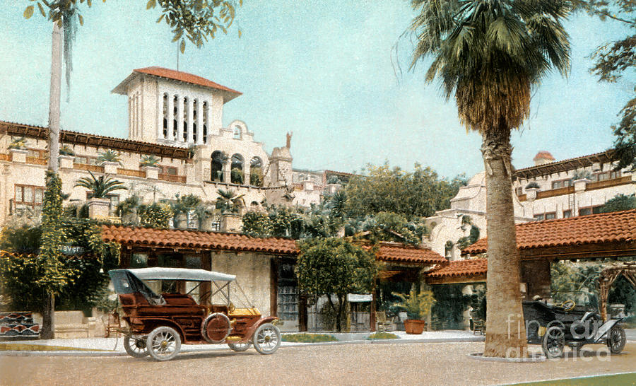 Mission Inn - Riverside - CA - iconic hotel Photograph by Sad Hill - Bizarre Los Angeles Archive