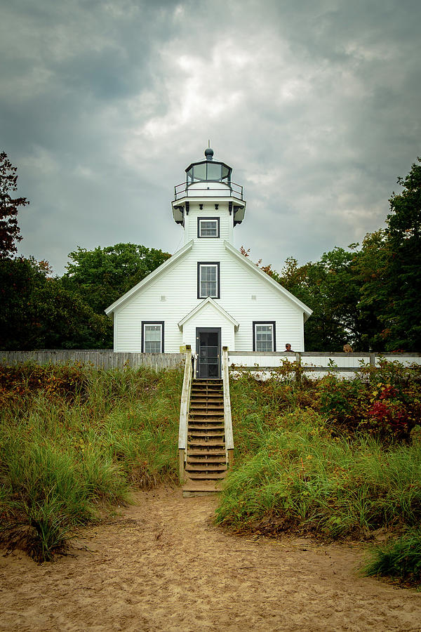 Mission Point Lighthouse Photograph by Joe Kopp