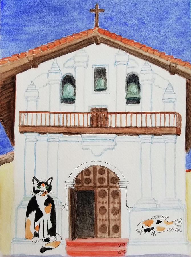 Mission San Francisco de Assis Painting by Vera Smith