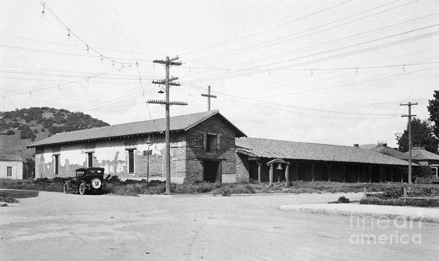 Mission San Francisco Solano de Sonoma, c1925 Photograph by Granger