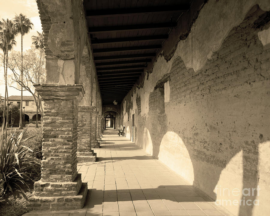 Mission San Juan Capistrano Arches Photograph by Catherine Walters