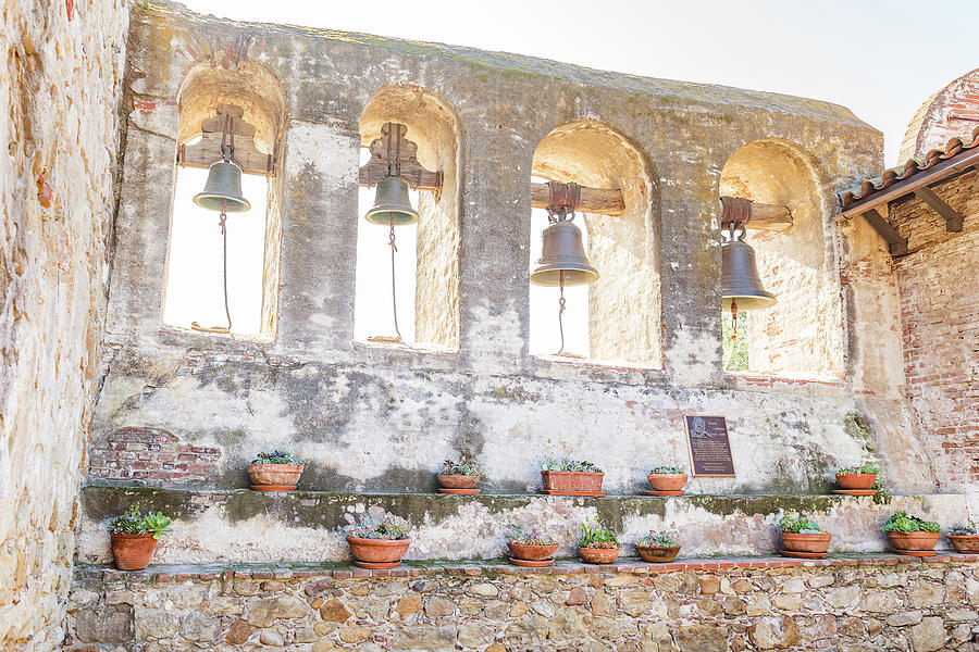 Mission San Juan Capistrano Bell Wall Photograph By Merri Haren Pixels 