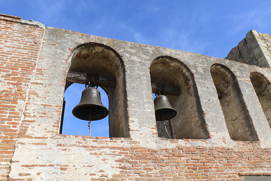 Mission San Juan Capistrano Bells Photograph By Sandra Kent 