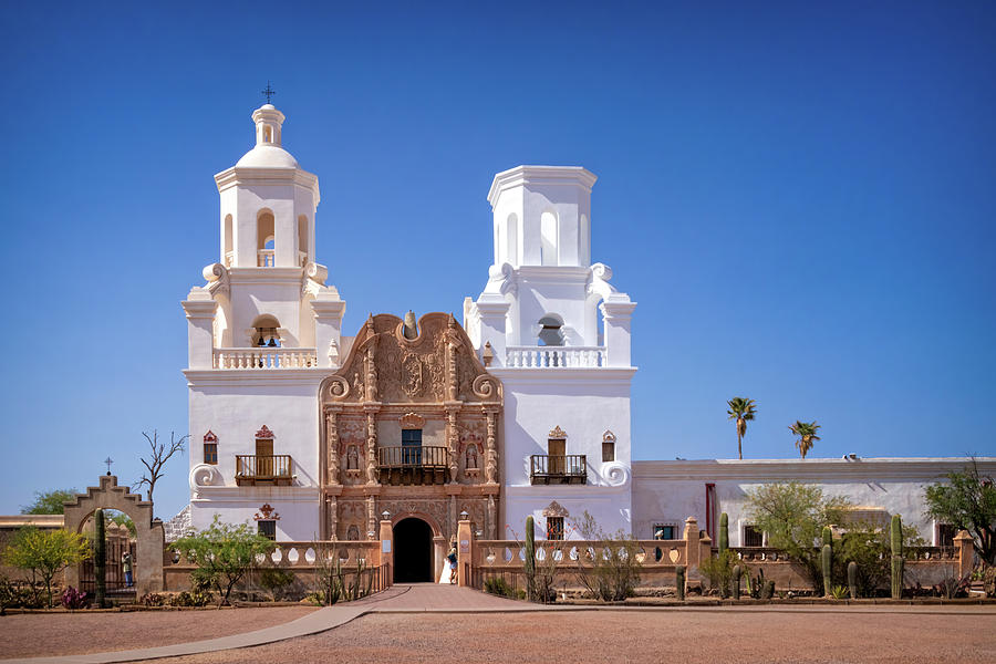 Mission San Xavier del Bac Photograph by Carolyn Derstine | Fine Art ...