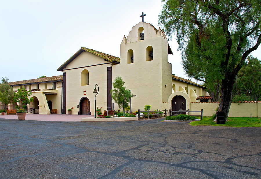 Mission Santa Ines - Solvang, California Photograph by Denise Strahm