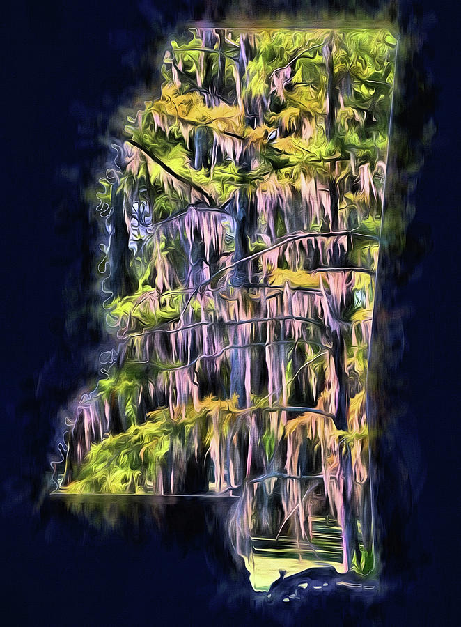 Mississippi Cypress Digital Art by JC Findley