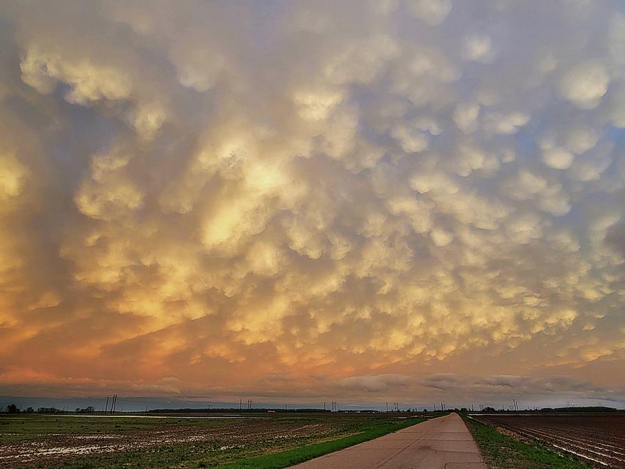Mississippi Mammatus Clouds  Photograph by Ally White