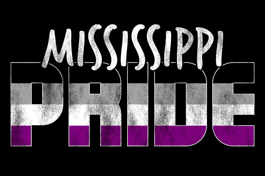 Mississippi Pride Asexual Flag Digital Art by Patrick Hiller Fine Art