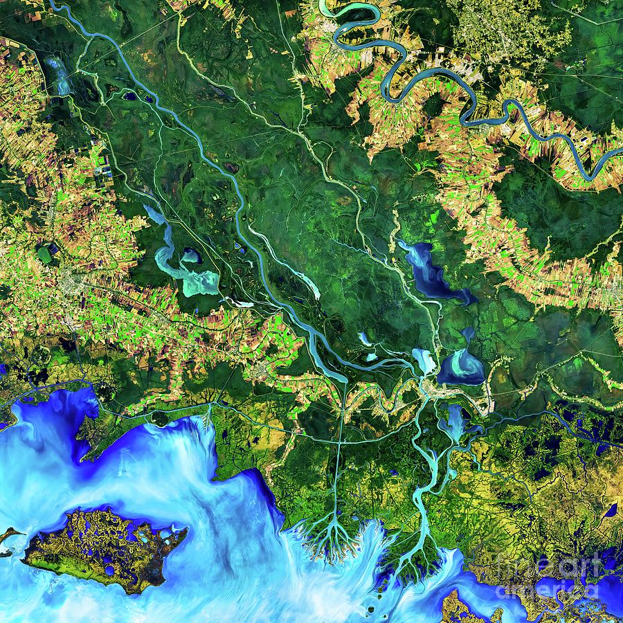 Mississippi River Delta From Above Photograph By M G Whittingham Pixels   Mississippi River Delta From Above M G Whittingham 