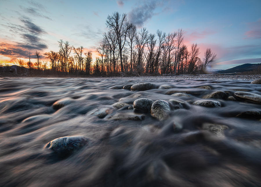 Missoula River Bottom Photograph by Matt Hammerstein