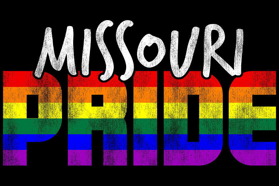 Missouri Pride LGBT Flag Digital Art by Patrick Hiller Fine Art America