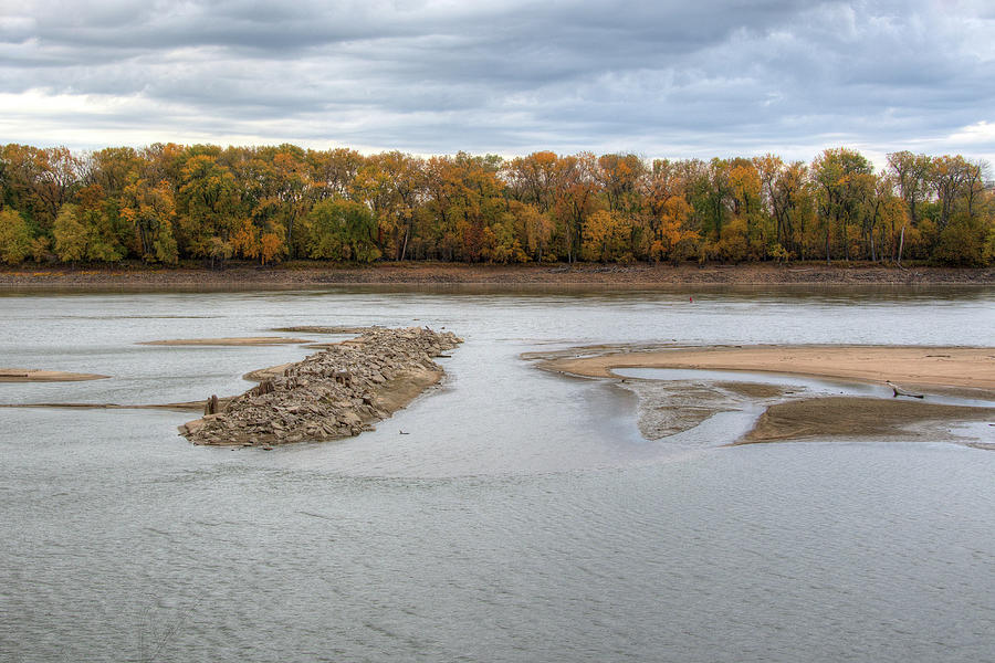 Missouri River Sandbar Photograph