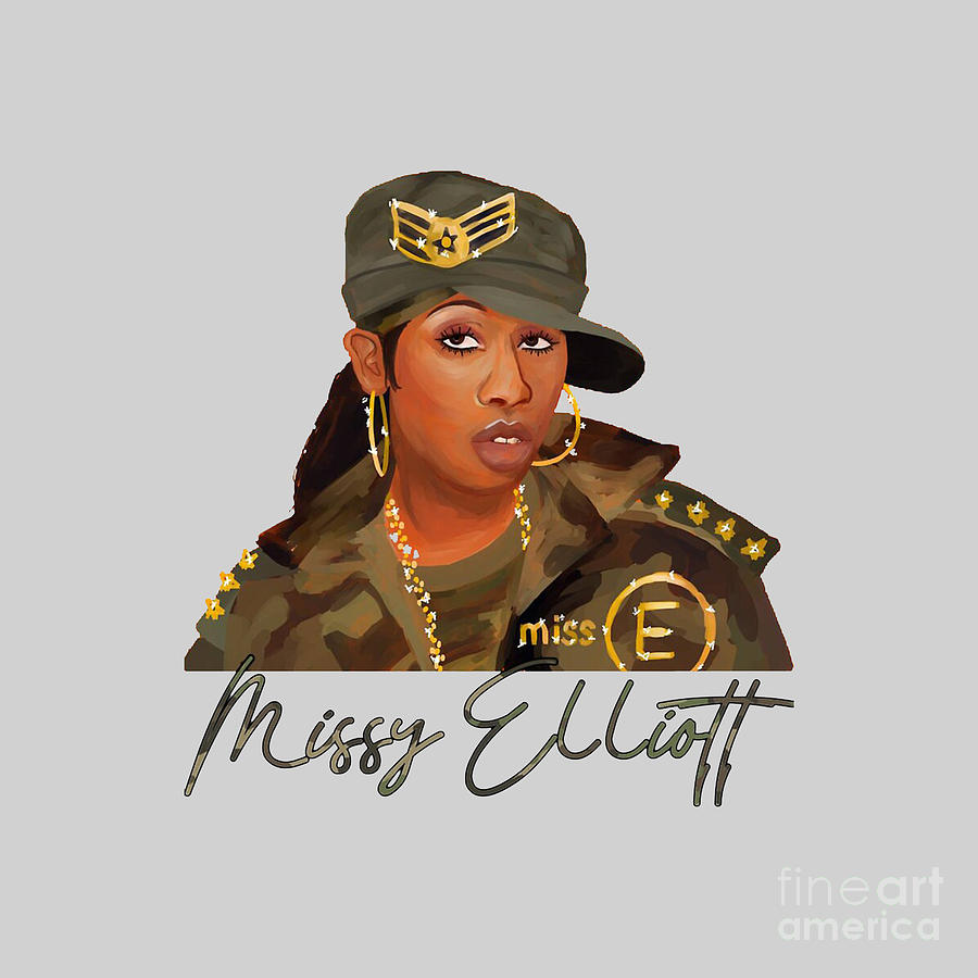 Missy Elliott Drawing by Dimaz Banawa Kusumo - Pixels