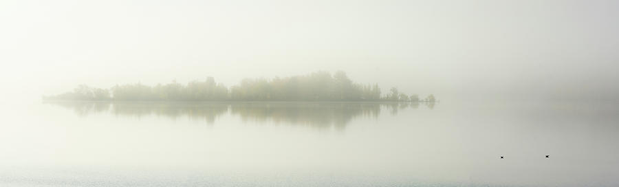 Mist Over Water 2 Pano Photograph