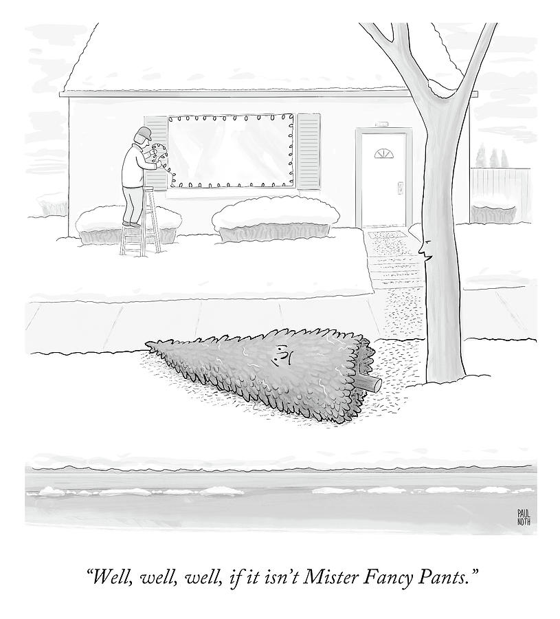Mister Fancy Pants Drawing by Paul Noth