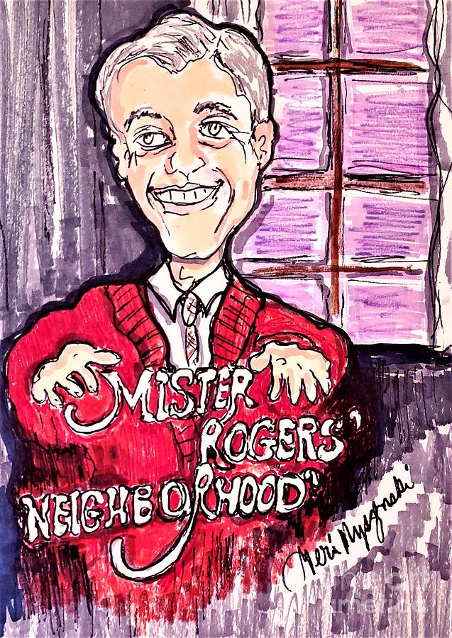Mister Rogers Neighborhood Mixed Media