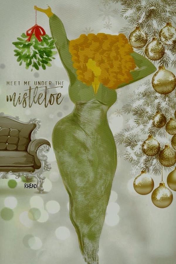 MistleToe Digital Art by Romaine Head