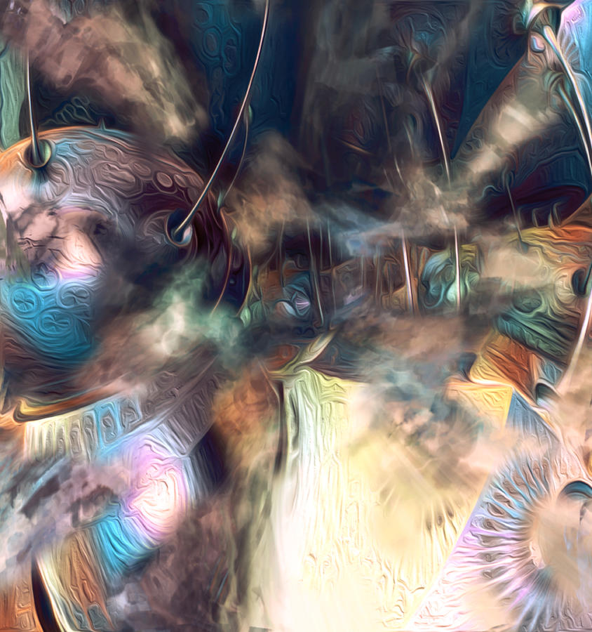 Mists of Io Digital Art by Jeff Malderez