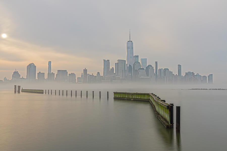 Misty Gotham Sunrise Photograph by Angelo Marcialis