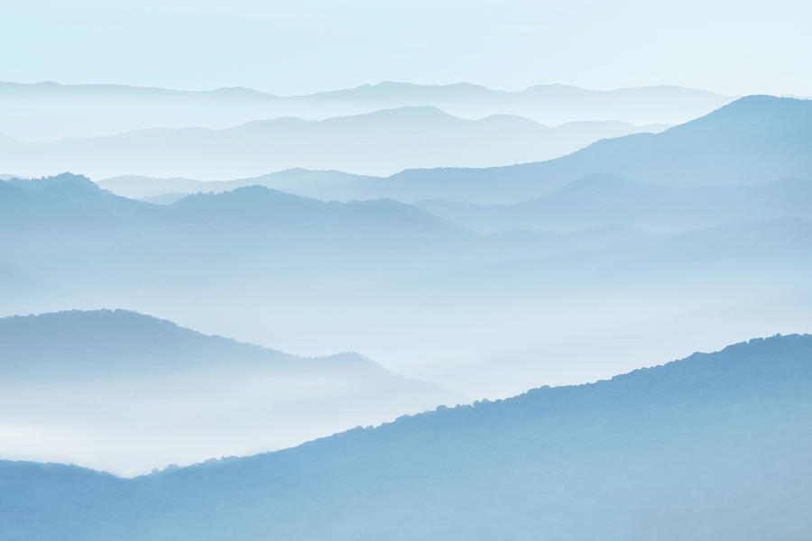 Misty Great Smoky Mountains 1 Photograph by Lori Deiter